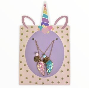 Unicorn Best Friends Gift Necklaces